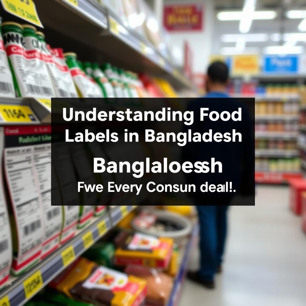 Understanding Food Labels in Bangladesh: What Every Consumer Should Know