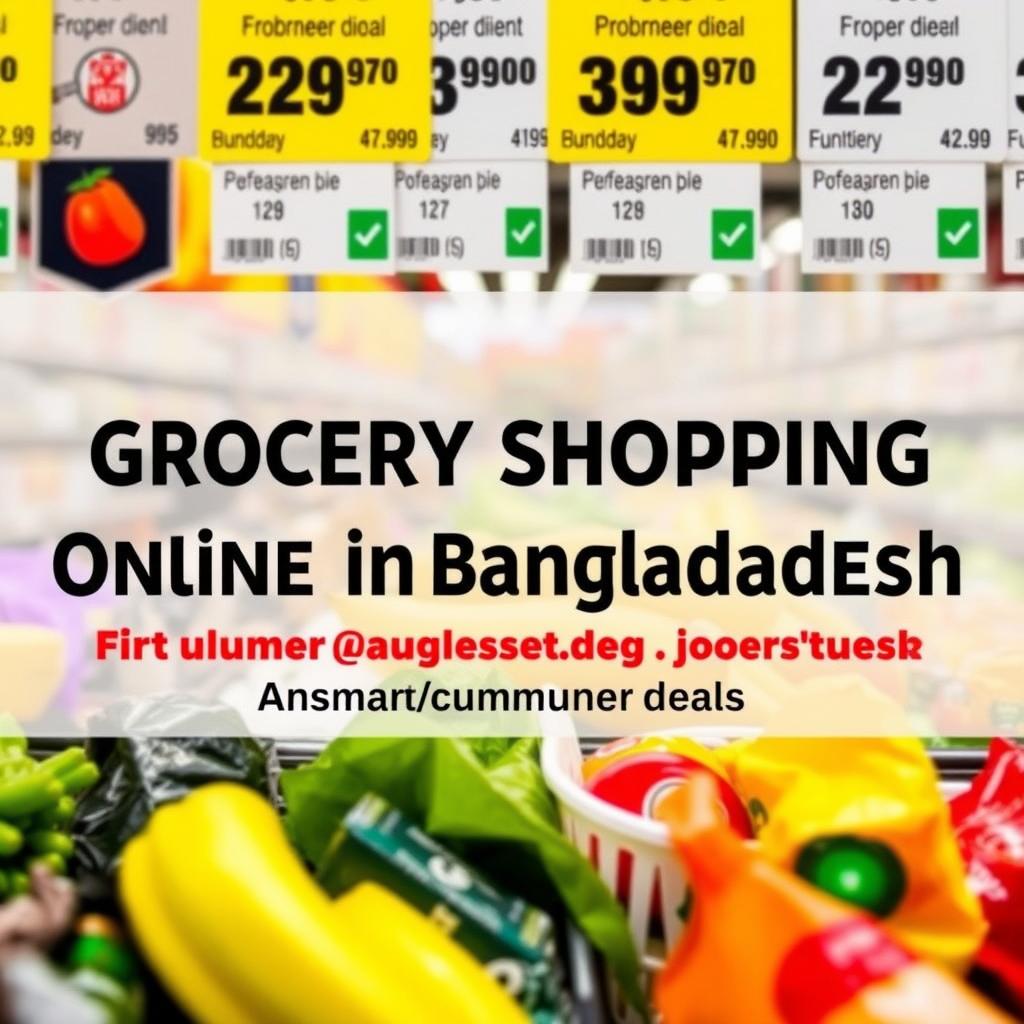 Grocery Shopping Online in Bangladesh: A Beginner Guide