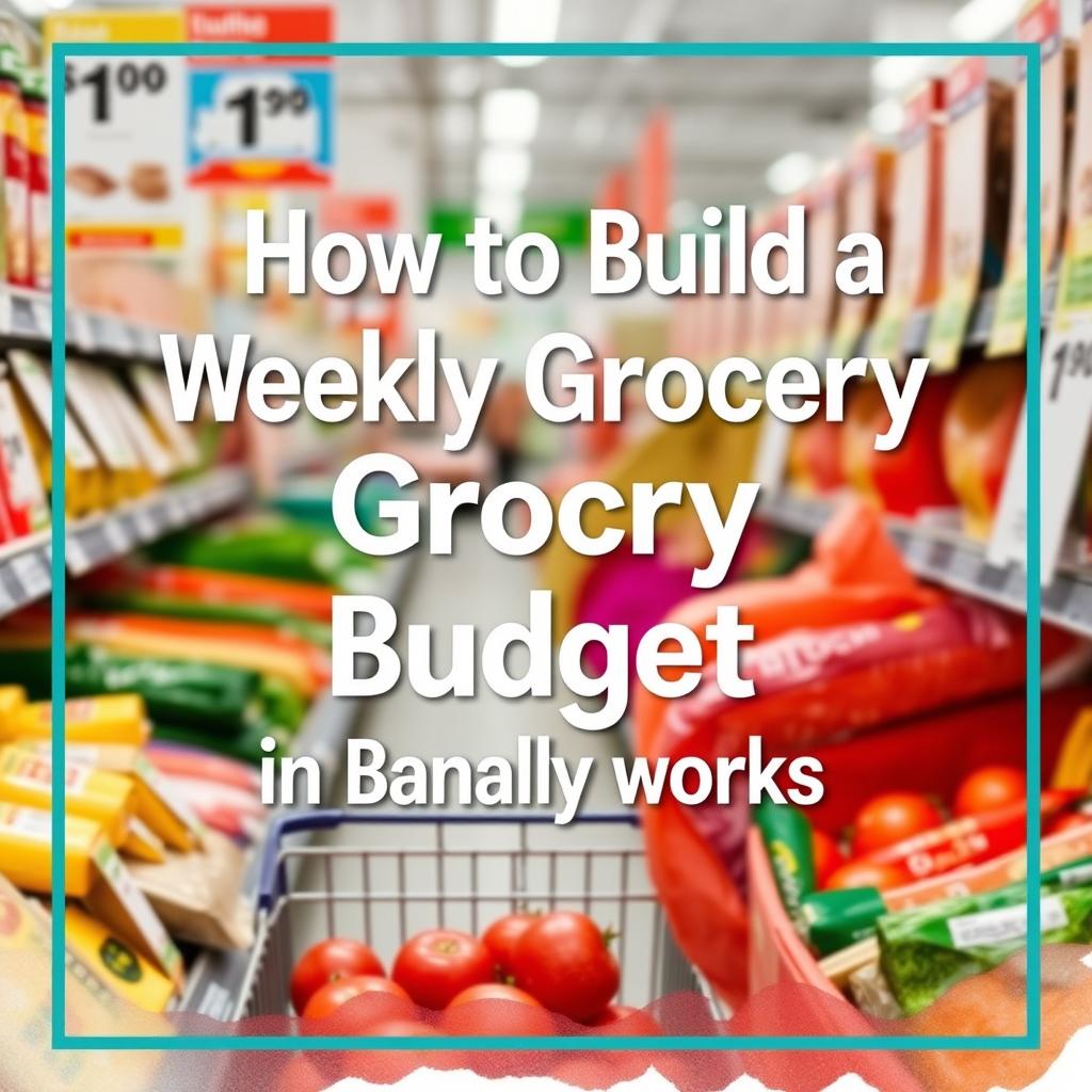 How to Build a Weekly Grocery Budget That Actually Works in Bangladesh